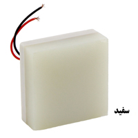 استون لايت رزینی 8&times;8 سفيد