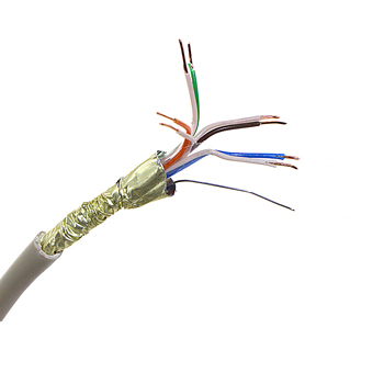 کابل مخابراتی 4 زوج هوایی 0/6 حلقه ای
