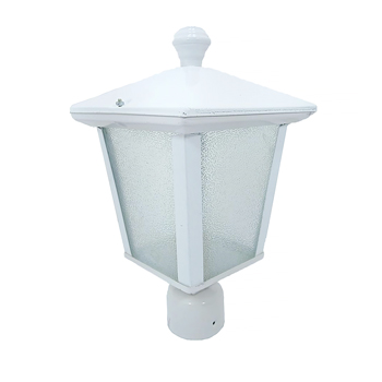 چراغ سرلوله حياطی سفید مدل النا