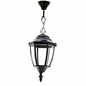 چراغ آويز حياطی مشکی