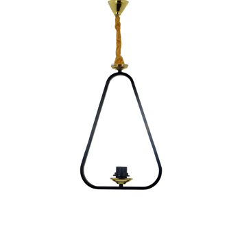 آویز رنگ مشکی مدل مثلث