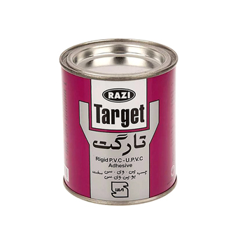 چسب pvc رازی 250 گرمی مدل تارگت