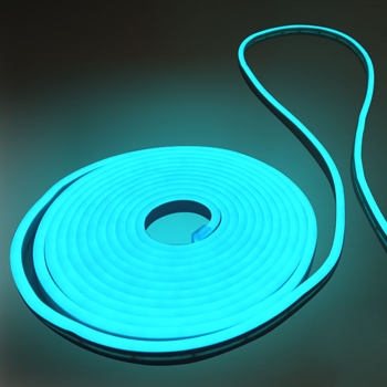 ریسه 12 ولت نئون رنگ فیروزه ای