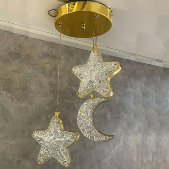 آویز مدل ماه و ستاره