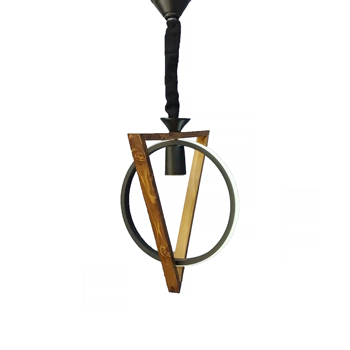 آویز SMD چوب مدل مثلث کد 07