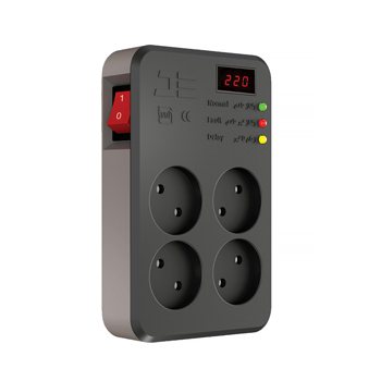 محافظ دیجیتال 4 خانه صوتی تصویری کابل 3/8 متر