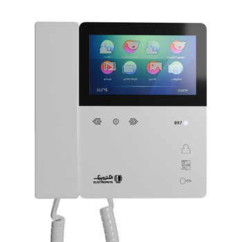 مانیتور 4.3 اینچ بدون حافظه مدل 897 سفید