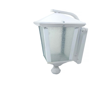 چراغ دیواری حیاطی سفید مدل النا