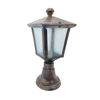 چراغ سردری حیاطی مسی مدل النا