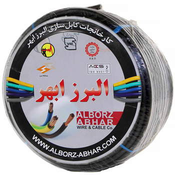 کابل برق افشان 4 در 1/5 حلقه 100 متری