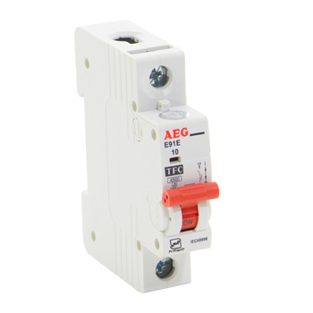 فیوز مینیاتوری تکفاز 10 آمپر 4/5 کیلو