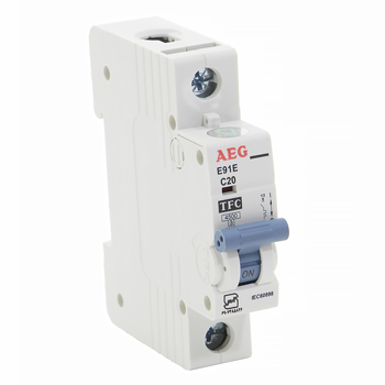 فیوز مینیاتوری تکفاز 20 آمپر 4/5 کیلو