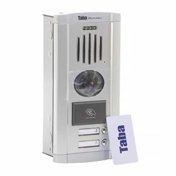 پنل آیفون تصویری کارتی 2 واحدی