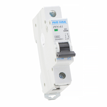 فیوز مینیاتوری تکفاز 25 آمپر 4/5 کیلو