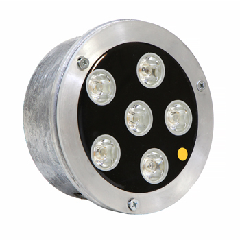 چراغ استخری 6 وات توکار انبه ای