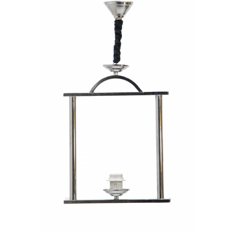 آویز رنگ کروم مدل کلبه