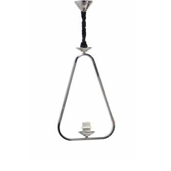 آویز رنگ کروم مدل مثلث