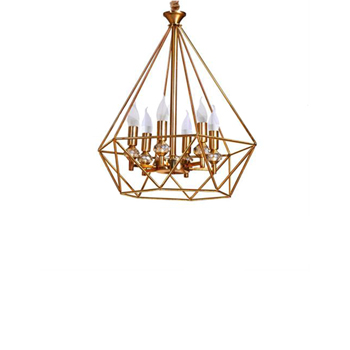 لوستر 6 شاخه آنتیک کد 1000