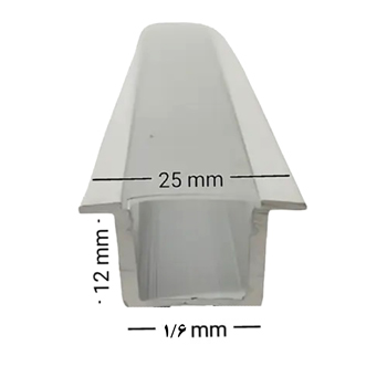 پروفیل لاین نوری توکار کد 3
